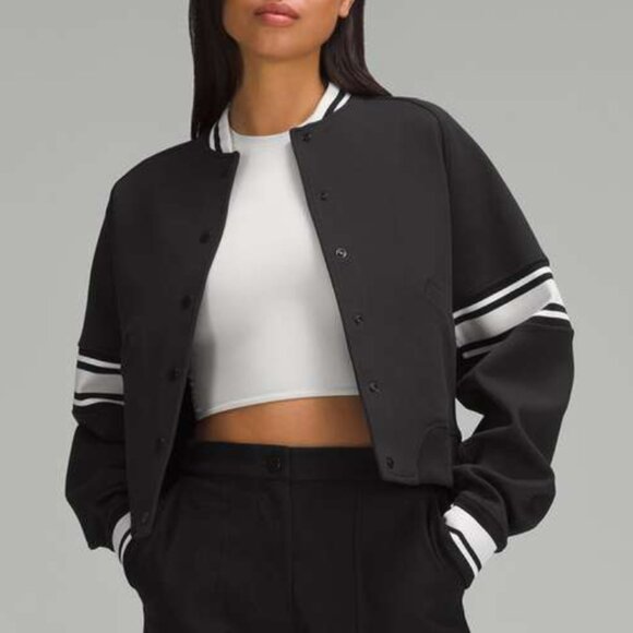 lululemon athletica Jackets & Blazers - Snap Front Varsity Jacket